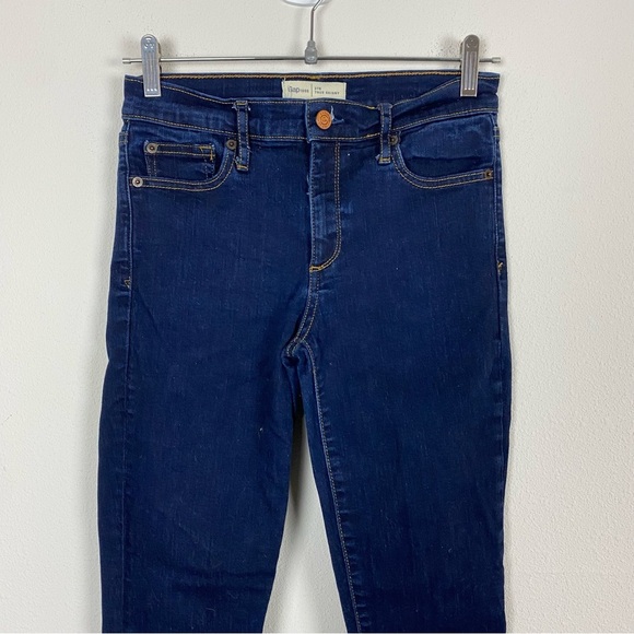 GAP True Skinny Dark Wash Denim Jeans - Picture 2 of 8